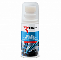 KERRY KR-180 Смазка силиконовая для резиновых уплотнителей (Флакон с апликатором) 100мл 1/12шт